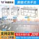 不锈钢脚踏水池 食品厂车间不锈钢脚踏洗手水槽 医院洗手消毒池