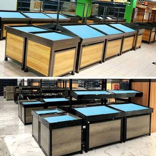 架水果店297挤塑板超市生列鲜陈板果蔬假底垫高密度板泡沫货中岛