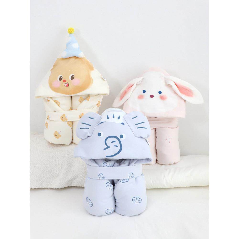 呵儿特秋冬新生婴儿产房包被春秋外出防踢抱被新生儿包单婴儿被子