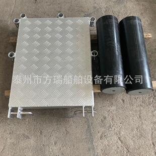 方瑞船舶船用舷梯滚轮厂家 舷梯底板橡胶滚轮直径160mm