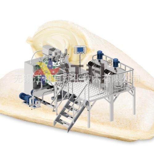 酱料设备找江科 沙拉酱生产设备供应商 面包夹心酱料乳化机