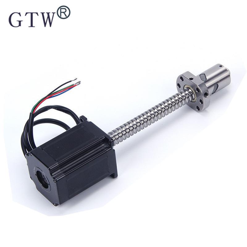 57滚珠丝杆NEMA23步进电机高精度直线电机多款机身多款丝杆可