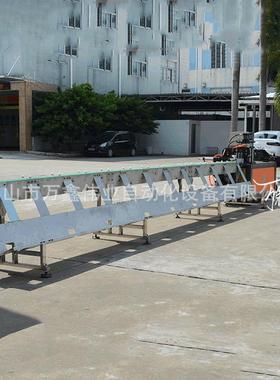 万鑫伟业/WXWY流水线输送线传送带金属线材输送机平顶链板输送机