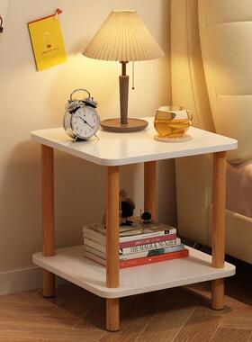 简易卧家室床柜子用卧室置物架RIR窄小型实木小床边柜头出租房用