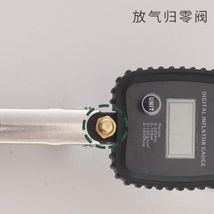 343高精度数显胎压压计汽车轮胎监测器带压动充气胎压表胎枪气表
