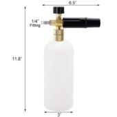 嘴压力清洗枪汽车清洗泡枪沫喷ULU泡沫洗车枪带压力垫圈喷射枪