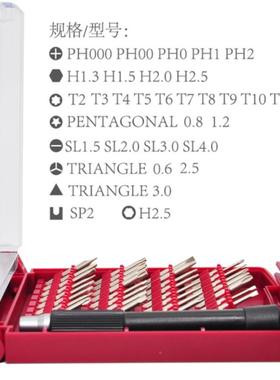 南NANC精密螺丝刀3工1合1维修71552具套旗装CHRV钢