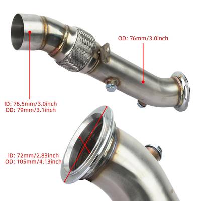 汽车排歧管RP-D012适用于BMWi宝马2011N5535iF106407450Li落气水