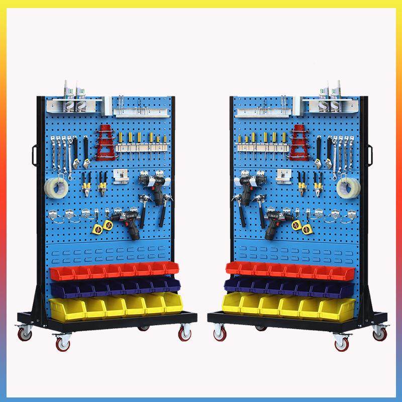 金工具方孔移动挂板架车间物料架369洞洞板置物螺丝盒架子收五架,商业/办公家具,仓储货架,淘宝优惠券,粉丝福利购,淘宝优惠卷