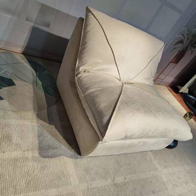 单人小沙发毛毛懒人WIM沙发椅可躺可虫睡榻米客榻厅窝卧室窝椅休