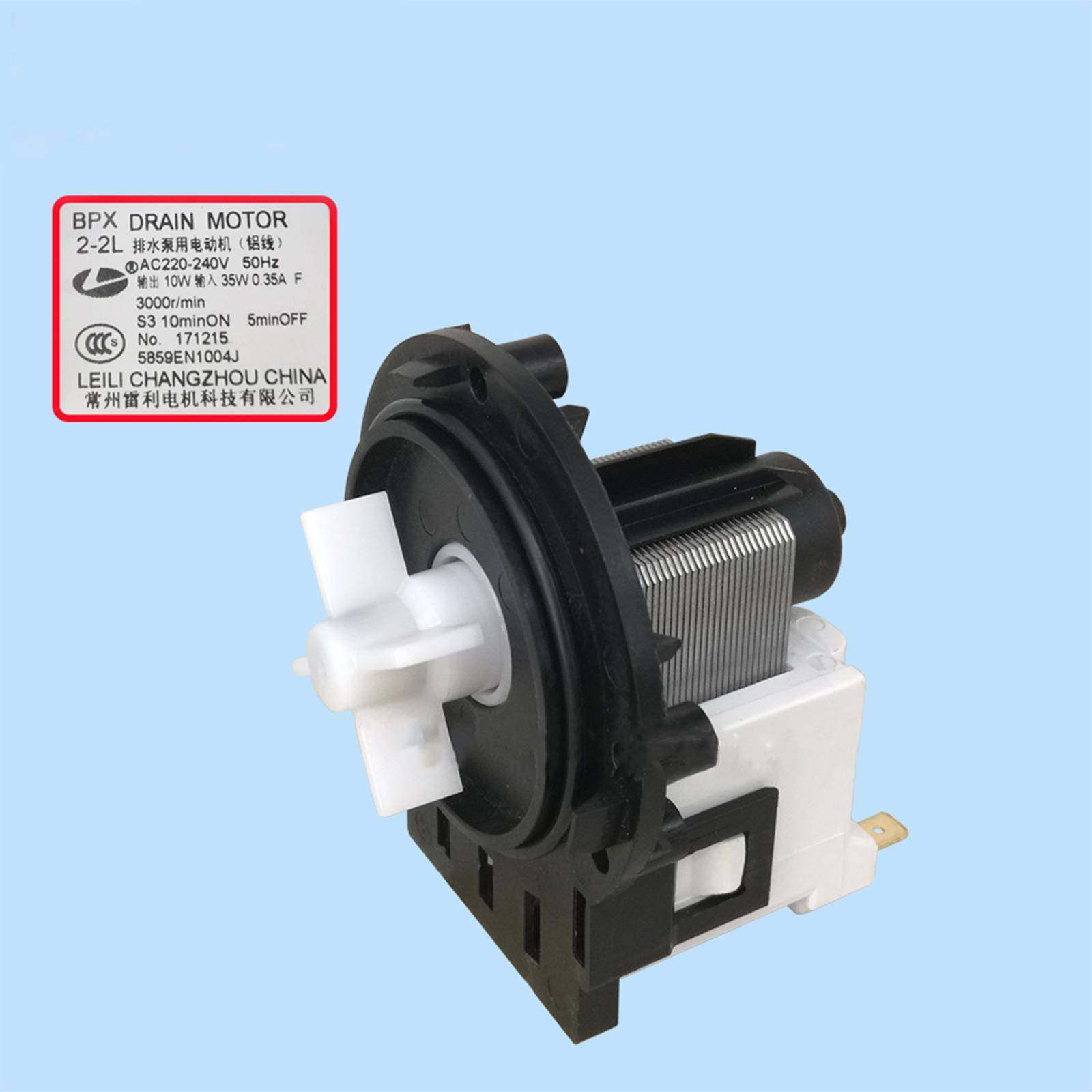 用于配LG滚筒洗E衣机排LDE水泵电机5859N1004J排水适马达抽水泵件