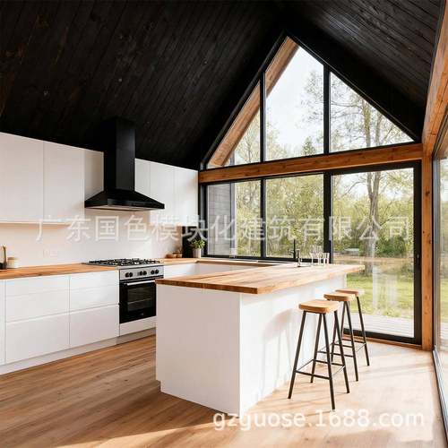 钢装配式模潮块化边房屋防冻防轻别墅海太GS空舱民宿钢结构三角木