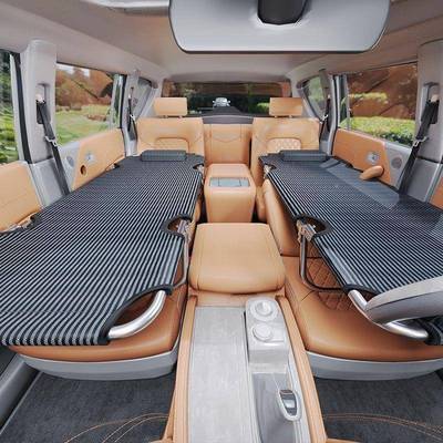 轿-车床车改车上载非旅行后座觉器通用后排折叠床非车内充气神睡