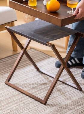 折叠ZCP野小子户外露桌营便携式小茶几竹实木网阳台庭院迷你红餐