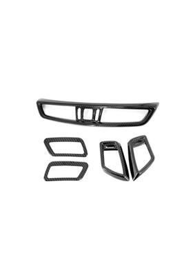 适于14-20调款奇骏中控出风口装80335饰框口前左用右空出风改装亮