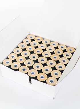 144个/黑色L型纸边#0012底线75D/2绣花线缝纫线纫机线底线盒缝线