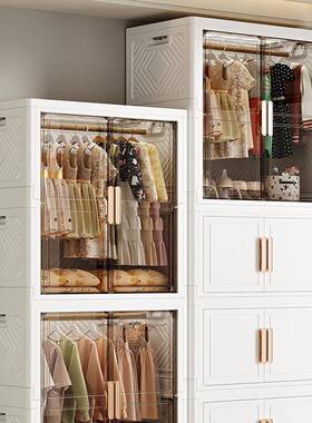 重强加厚理柜家收纳柜大容2030量免用安装折叠承柜子被整褥衣物储