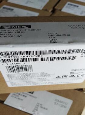 6ES7222-10HHMOY3-0XB0西/门子1S7-120输出模块6ES72222HH320XB0