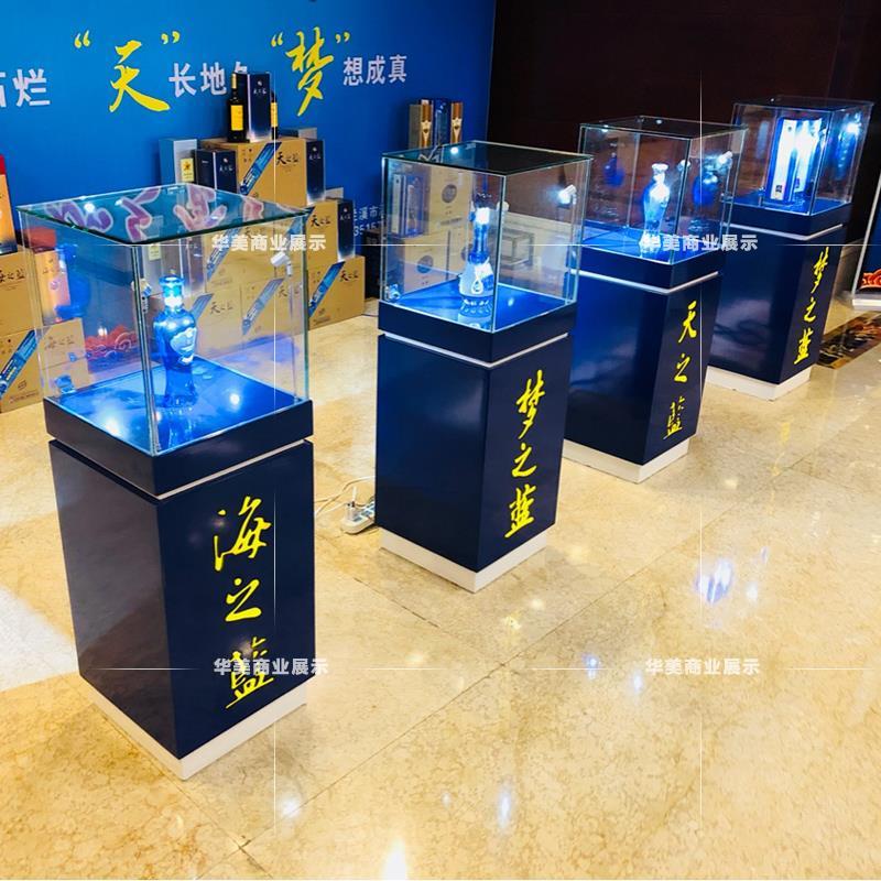 玻璃展示柜博物馆文物陈列柜展览柜珠宝玉器模型道具玻璃展柜家用