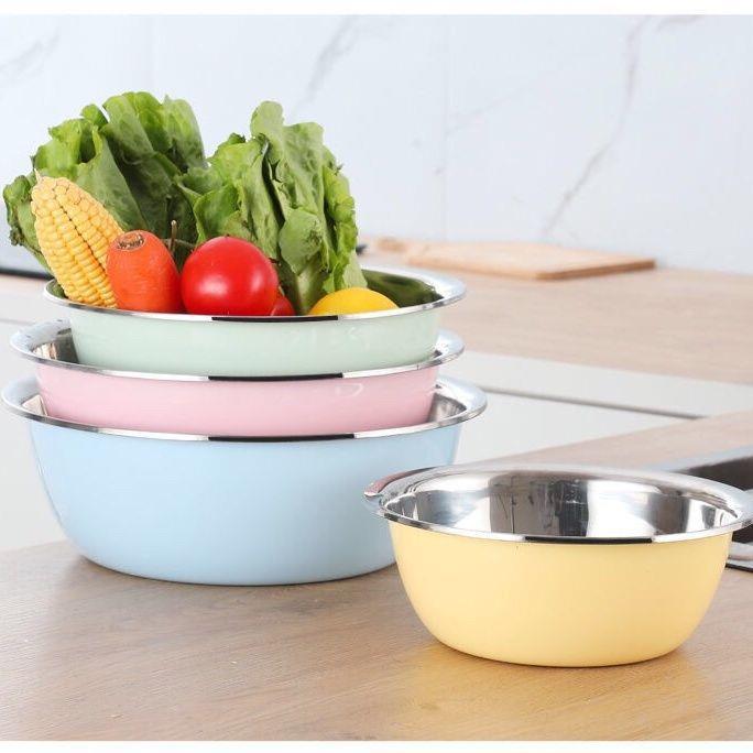 不锈钢盆271用厨家装汤和面料调洗菜盆子加厚房盆