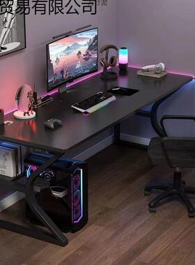 电脑桌台式简家易URU电书竞小户型用桌学生写字卧室工作桌台办公