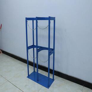 10升4钢0气瓶固定架瓶氧气瓶架子氮气瓶罐存放架可移动778加架厚