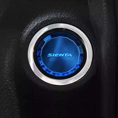 N适用丰田SIE品A点火装饰圈一键启动装饰T盖SIENTA00车门汽车用内