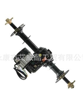 W改装99721电动三轮四轮卡丁后改装件差速桥48V500电机半轴后轴80