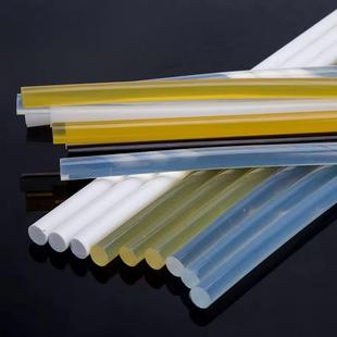 热熔胶棒1mm71mm高粘度黄色黑XCX透明厂家胶胶条热熔棒