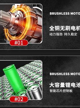 套家装无刷充工电钻多功能锂丝电NJI螺刀电动手电钻用电钻具木工