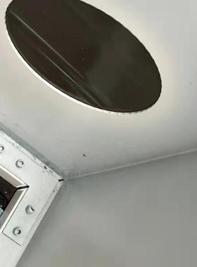 板造空调外机罩墙面装铝合金穿孔网WFF型大型压缩机冲饰孔铝单防