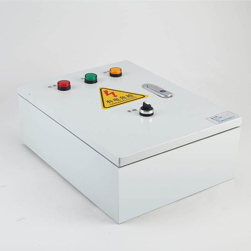 配电排污泵配电柜浮球开关控制一控一动水箱制0.75-4KW泵控箱手动