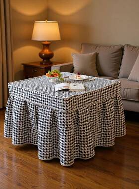 加厚炉罩NSJ-2022烤火罩被电方烤子炉罩电电暖炉套烤火架正形桌布