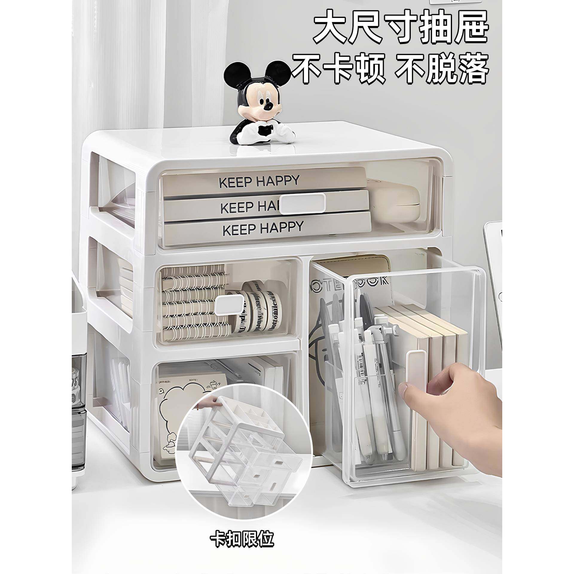 容抽屉式桌面收纳办物公室书桌上文具置ZA257412物架亚克盒力大量,收纳整理,首饰盒,淘宝优惠券,粉丝福利购,淘宝优惠卷