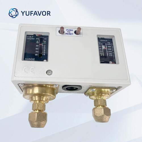 冷库机压YF-P720力力开关继电器空组调高低压保护手动复位冷干机