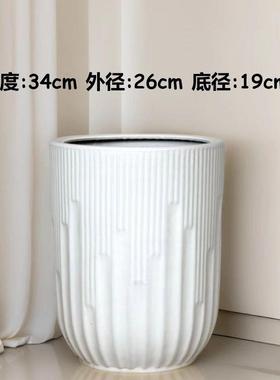 高颜值陶大口径龙血树幸福树SOV厂花盆瓷客厅阳台绿植家厂工直销