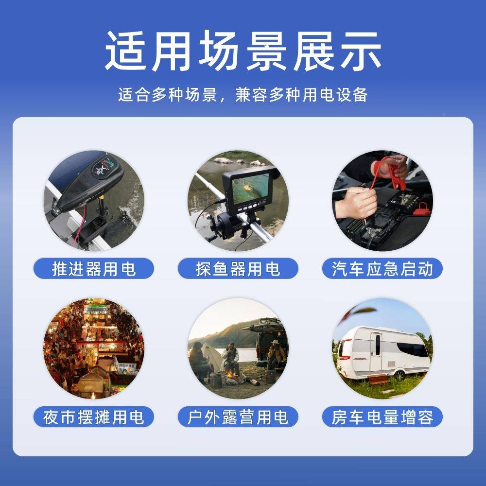 24V容量锂电池12542v84v大功率大船推外机马达进器移动电池电瓶