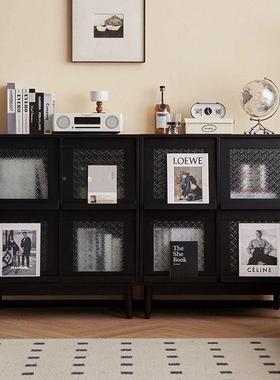 日式餐边边99055柜实木储物柜现代北柜欧厅收茶纳水客沙发杂志书