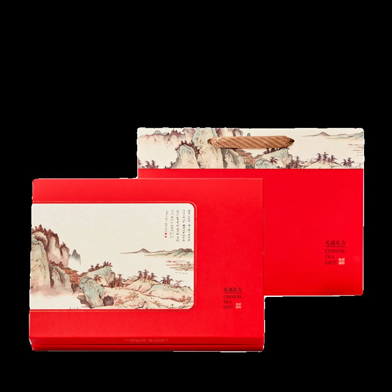 新款半斤一斤装茶叶包装盒空礼盒红茶绿茶碧螺春茶叶罐通用礼盒