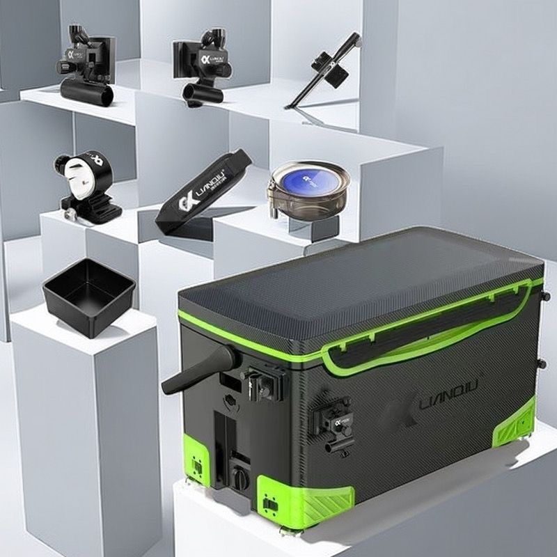 连球钓箱2024新款40升免安装竞技款超轻钓鱼箱配件渔具台钓箱