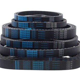 376 圆弧齿橡胶同f步带J 250 S8M 3272经济型S8M型 ECP31