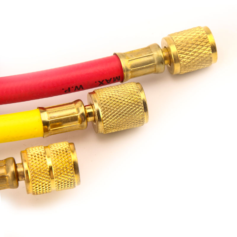 R10加氟管防爆三色管加液管 R22冲氟管 变频空调抽空加氟管