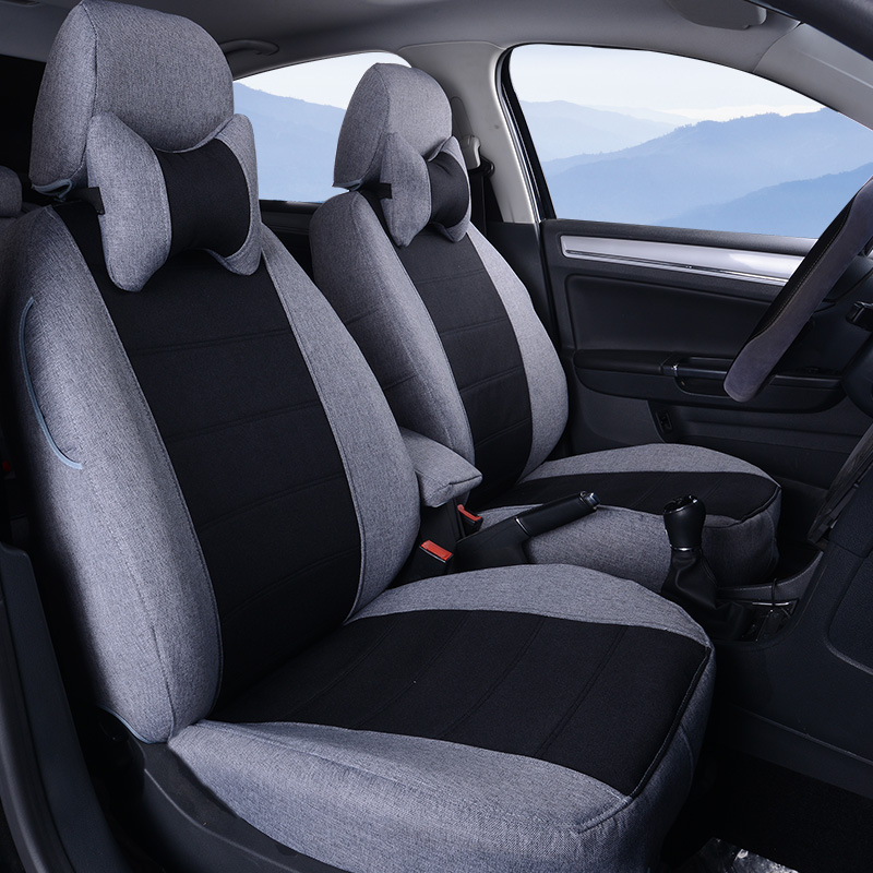 雪铁龙cl新爱丽舍c世嘉c2/世嘉汽车座全包四季亚麻坐垫