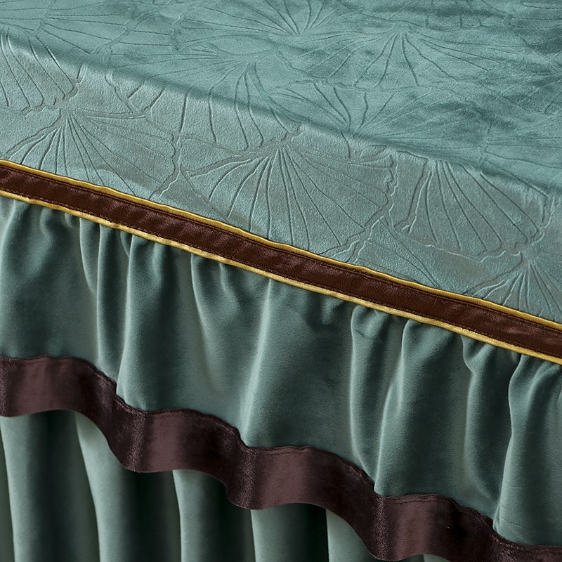 薄款烤火桌罩四季通用电炉罩正方形电取暖桌布罩麻将机烤火罩