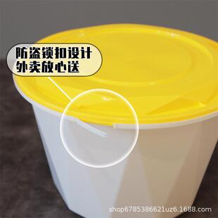 锁扣1288带打包盒圆形盖盗锁扣加厚无品牌/餐盒冒米线麻辣防烫商
