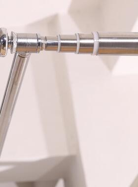 加粗不锈钢.缩落地蚊支架伸足32MMmt523730加厚竿钓鱼杆帐管子151