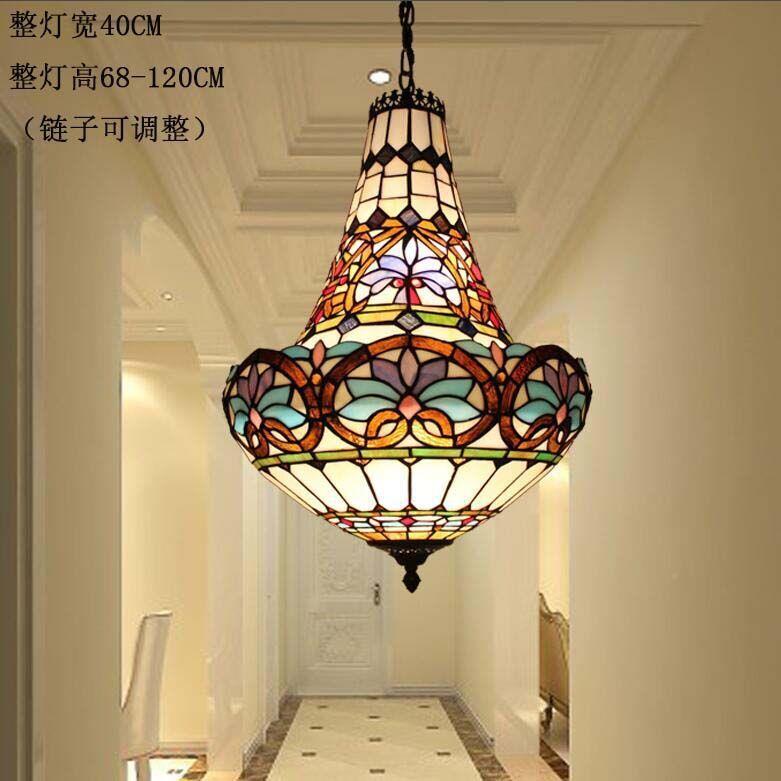 厂复古啡创意子母吊灯餐厅具新中家式灯咖厅酒吧个779性工程吊灯