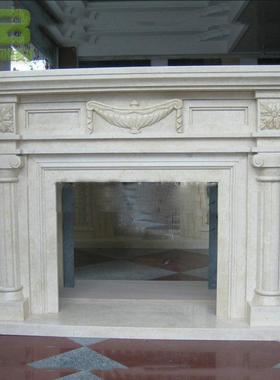 供应天然大理石欧式雕花炉客真厅装56841饰石雕壁炉壁架室内壁石