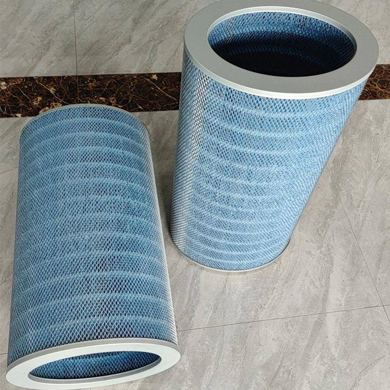 源头业厂工除尘阻燃过滤木筒浆纤维工空气滤芯阻燃空气车间粉尘过