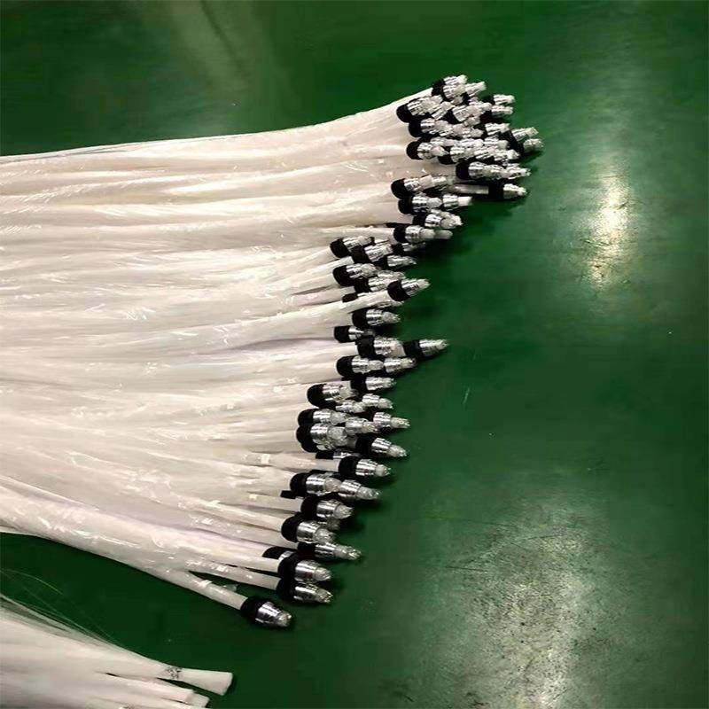 厂家销光售塑料光纤纤导光丝照明光条YFA导光红纤光纤灯星空顶光